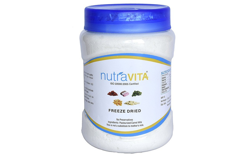 Nutravita Freeze Dried Camel Milk Powder   Jar  1 kilogram